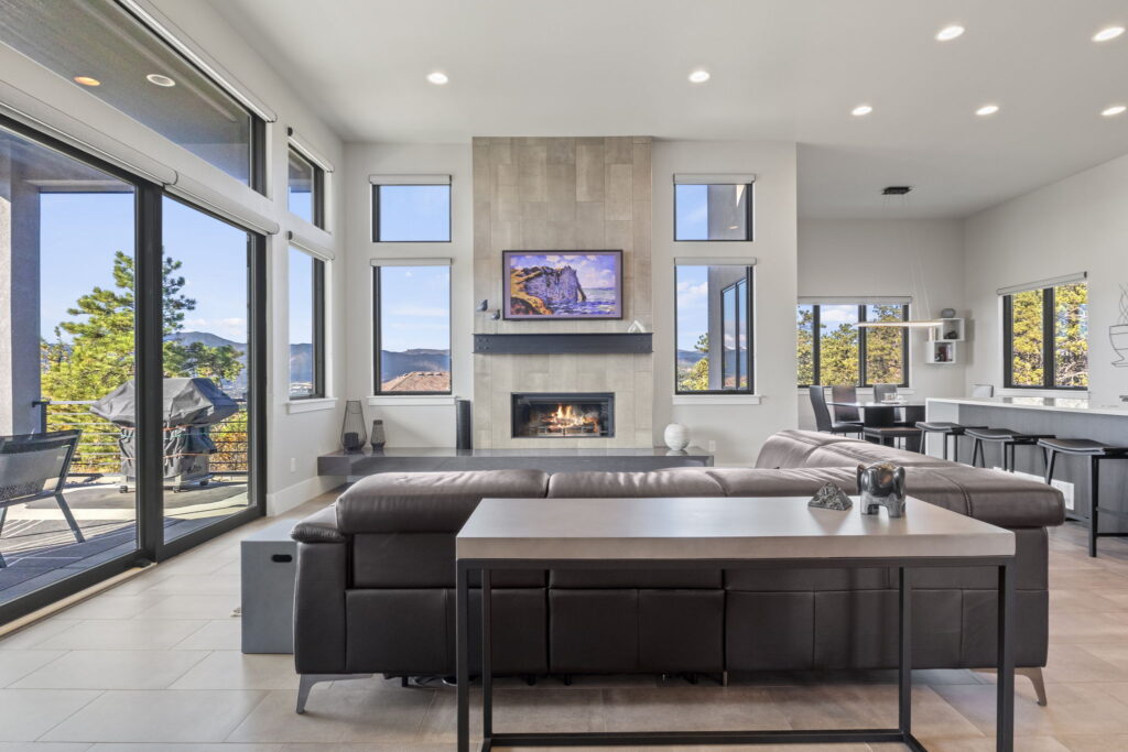 Simple design living area