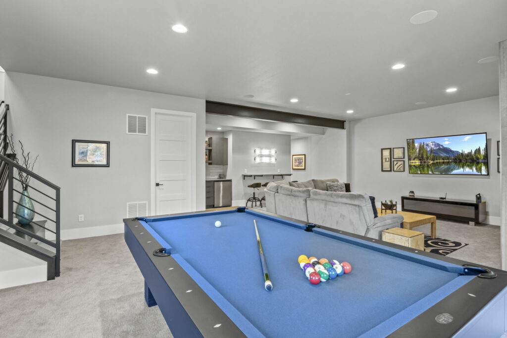 Gaming section in the house