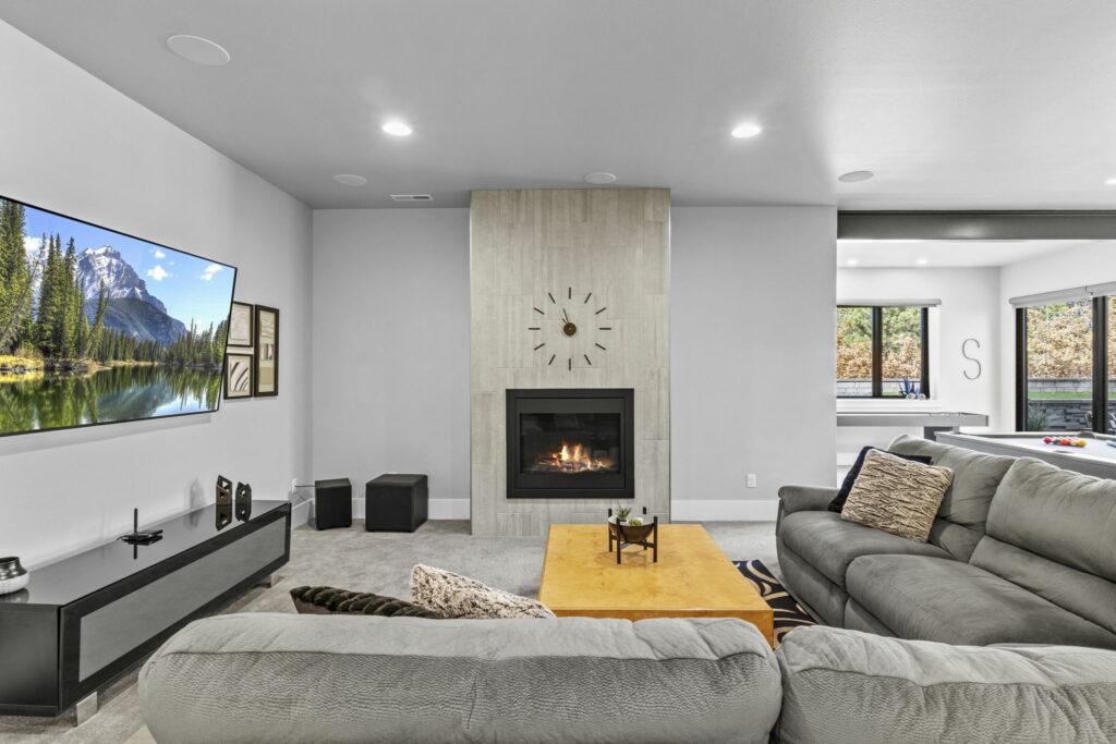 Nice and clean design on living area