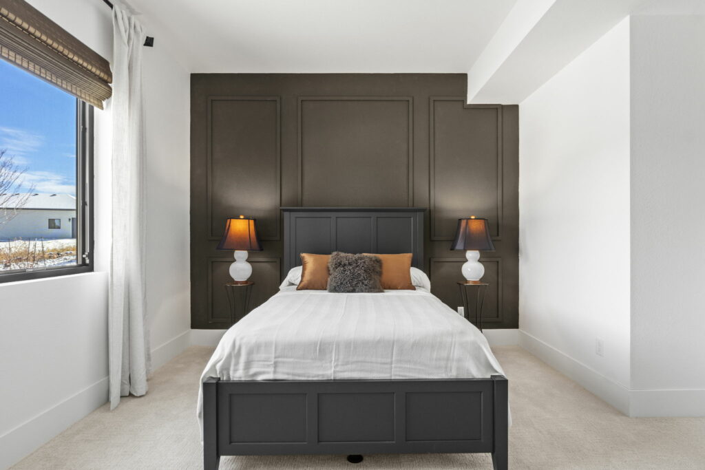 Minimal design master bedroom