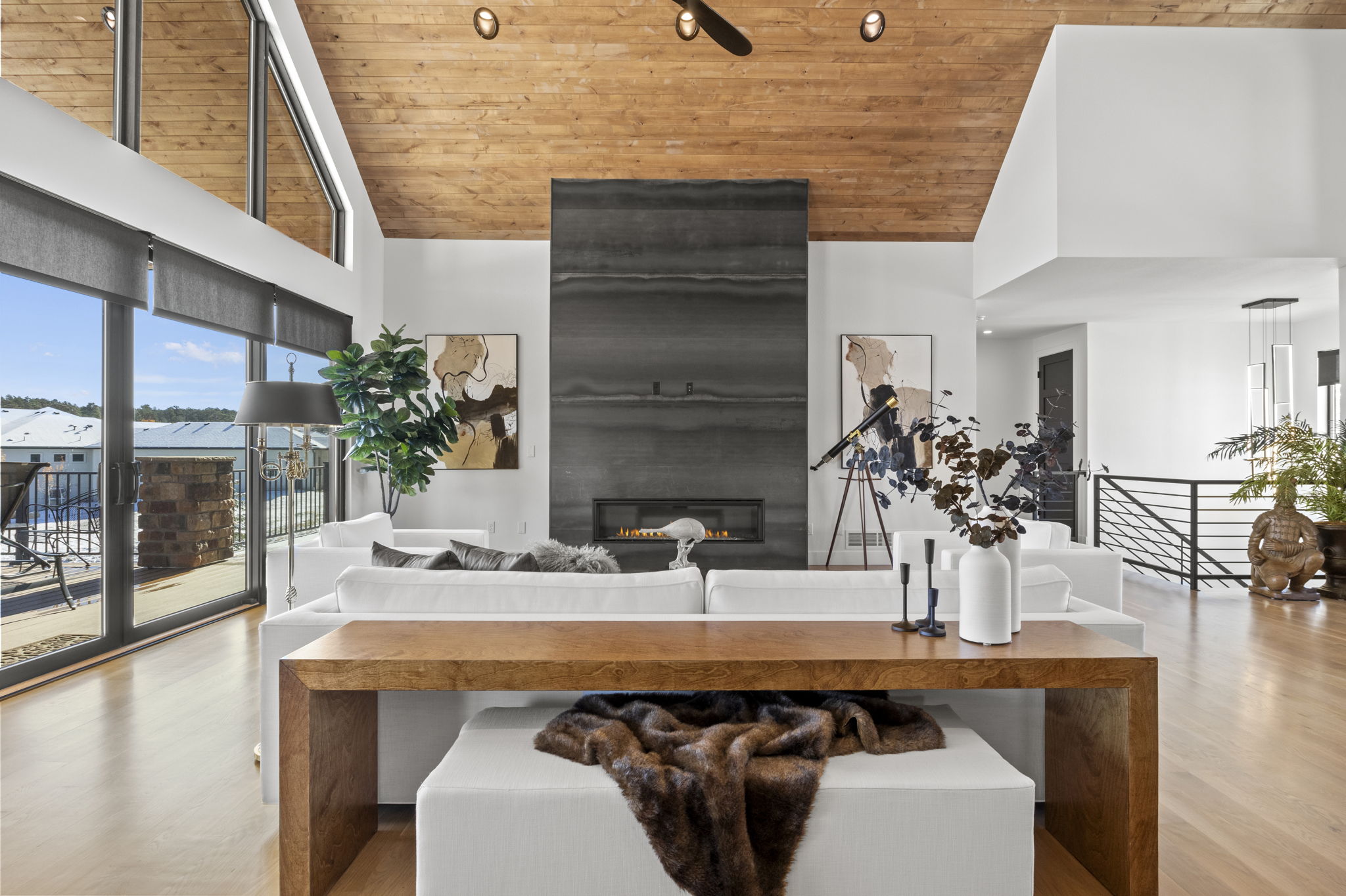 Simple design living area