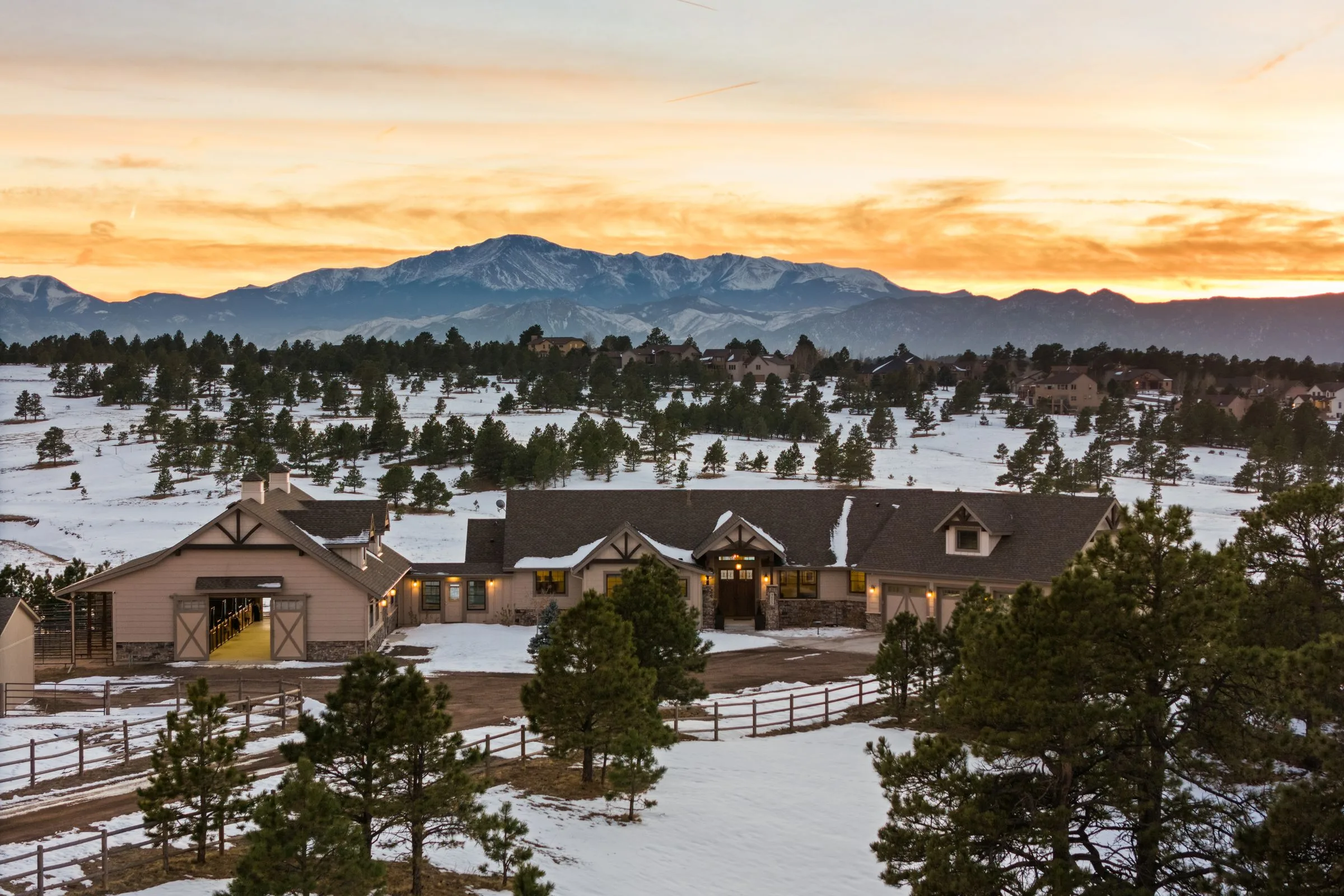 Custom home build in Monument