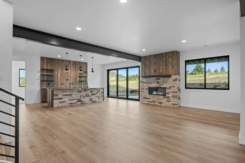 custom home interior tri-lakes